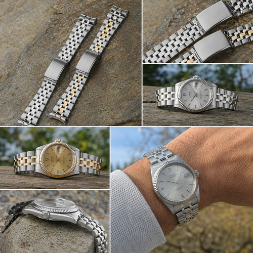 Stainless steel watch bracelet - steel,